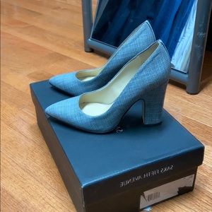 SAKS FIFTH AVENUE - PL Jordi- Plaid pumps mult